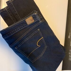 American Eagle Outfitters Dark Blue Jeans